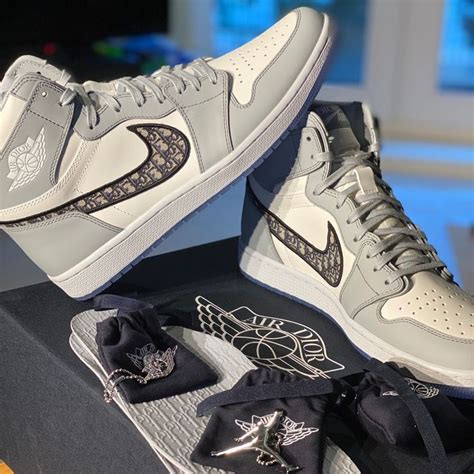 dior x jordan 1 high og grey